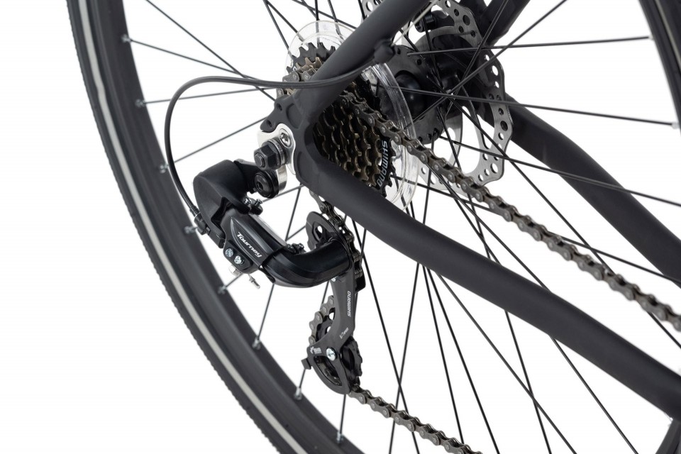 Qivelo UBN77 - zwart - hybridefiets