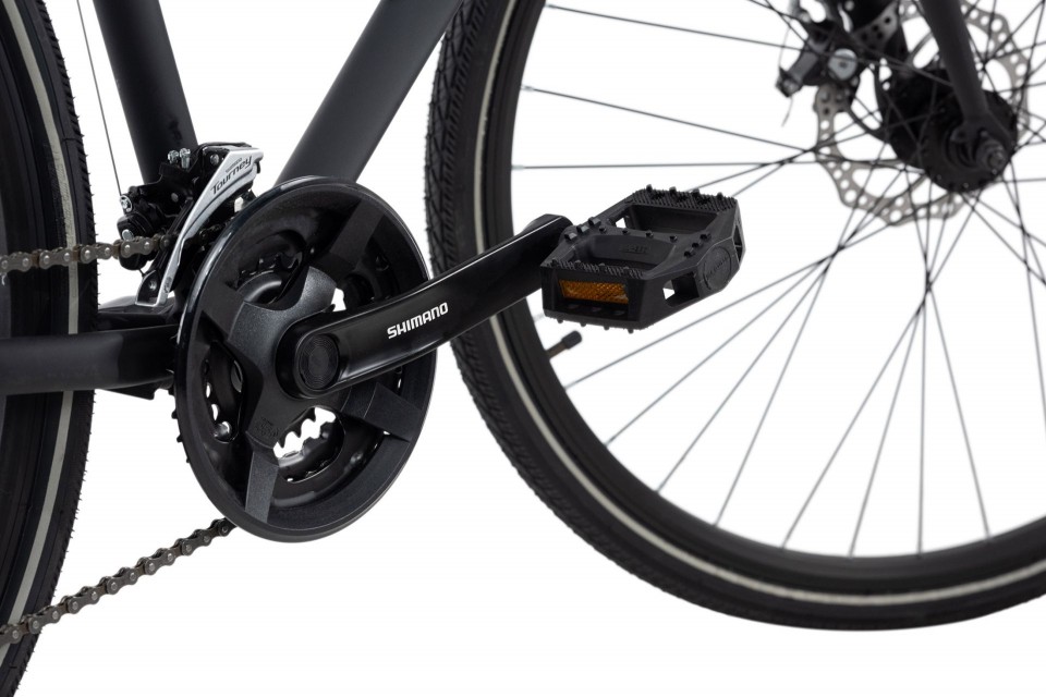 Qivelo UBN77 - zwart - hybridefiets