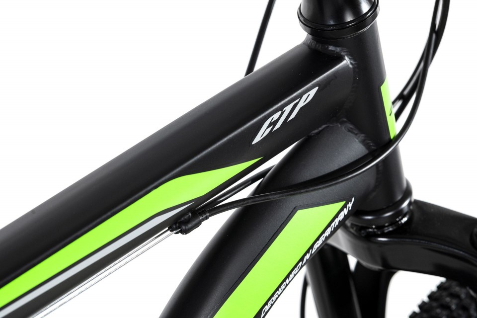 Qivelo Catappa 29 - zwart/groen - mountainbike