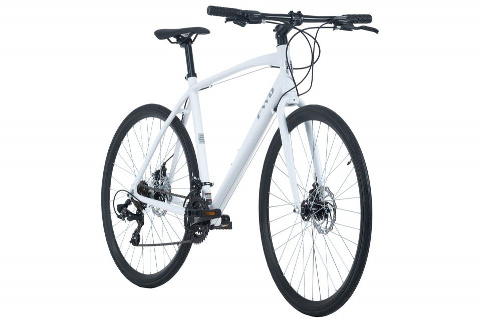 Qivelo Fitness FWD - wit - hybridefiets