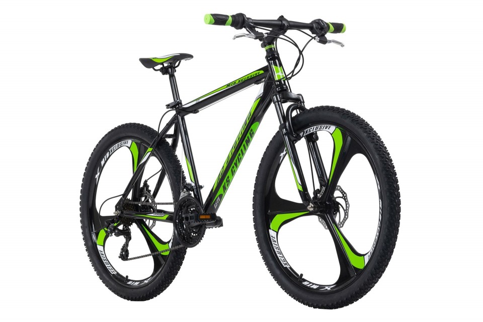 Qivelo Sharp 26 MAG - zwart groen - mountainbike