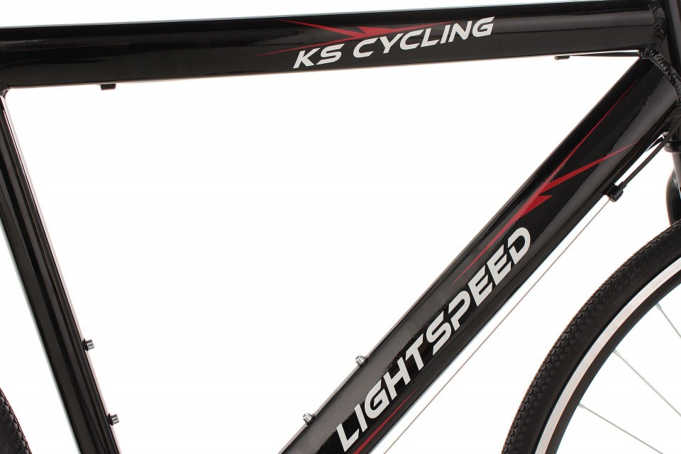 Qivelo Lightspeed - zwart - hybridefiets