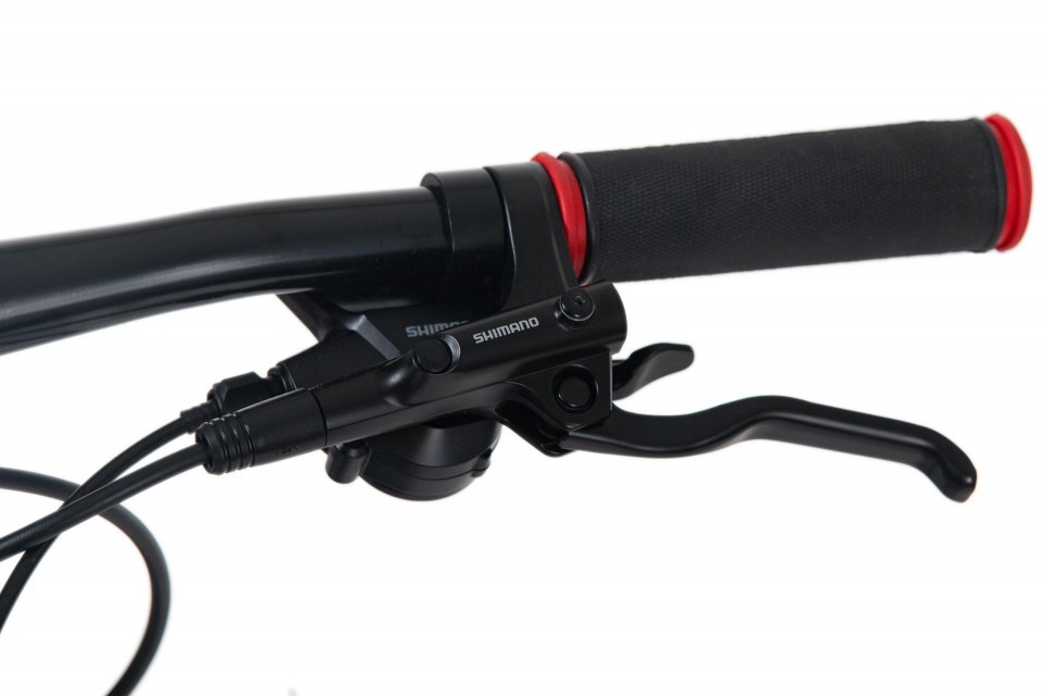 Qivelo Xceed 27,5 Plus - zwart/rood - mountainbike