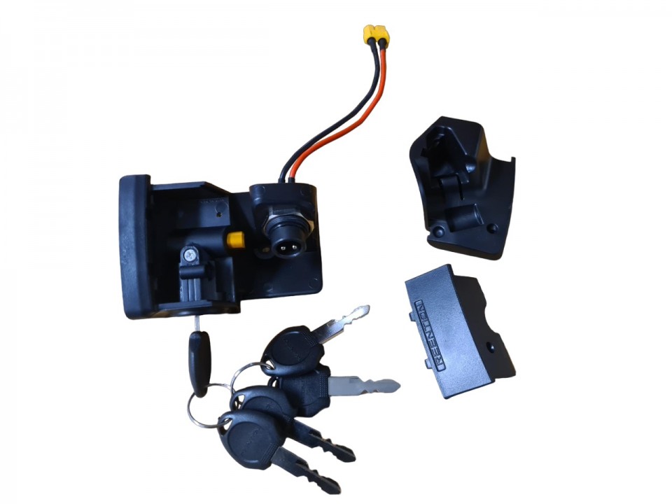 delivery bike Accustation kort ,incl lock and key 10/15 (59-5-b)