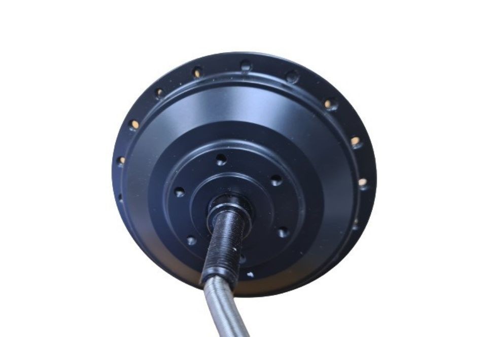 Voorwielmotor met bevestiging voor remschijf (63-4-C)