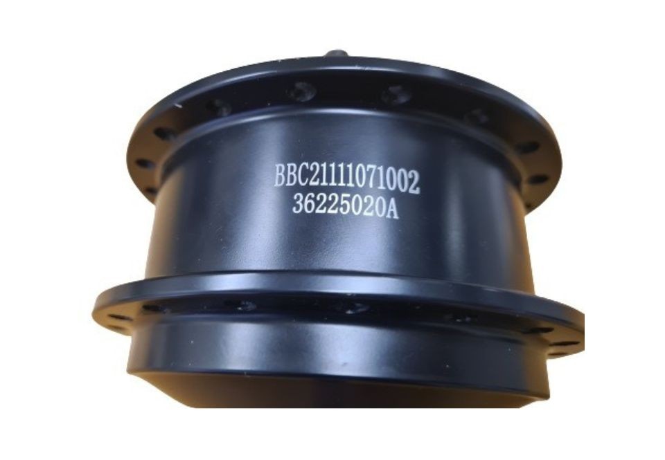 Voorwielmotor met bevestiging voor remschijf (63-4-C)