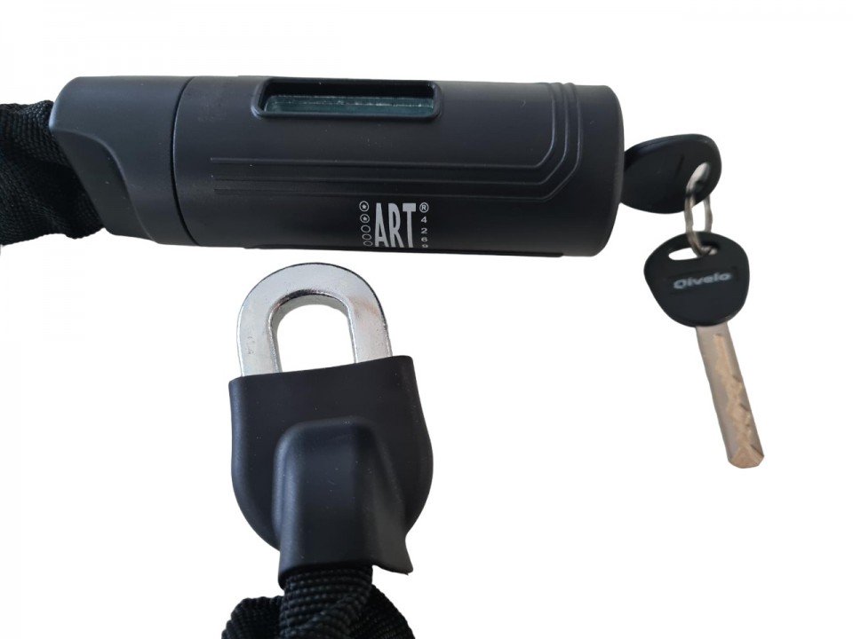 Qivelo Kettingslot Ultra Edg ART 2 100cm - zwart (93-4-d)