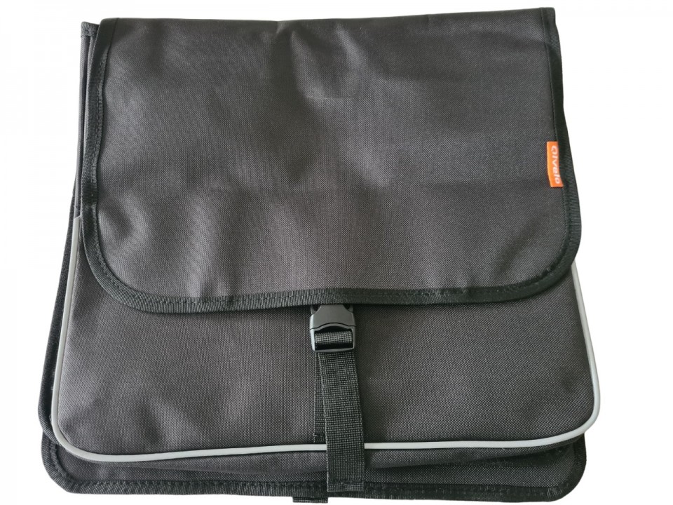 Qivelo Basic Shopper 26 liter dubbele fietstas (227A2a)