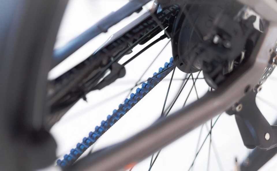 Icycle N380 Belt dames - warm zand - elektrische damesfiets