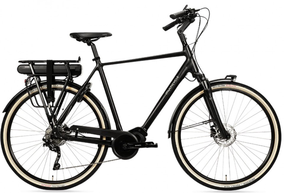Multicycle Solo EMS  - zwart - elektrische herenfiets