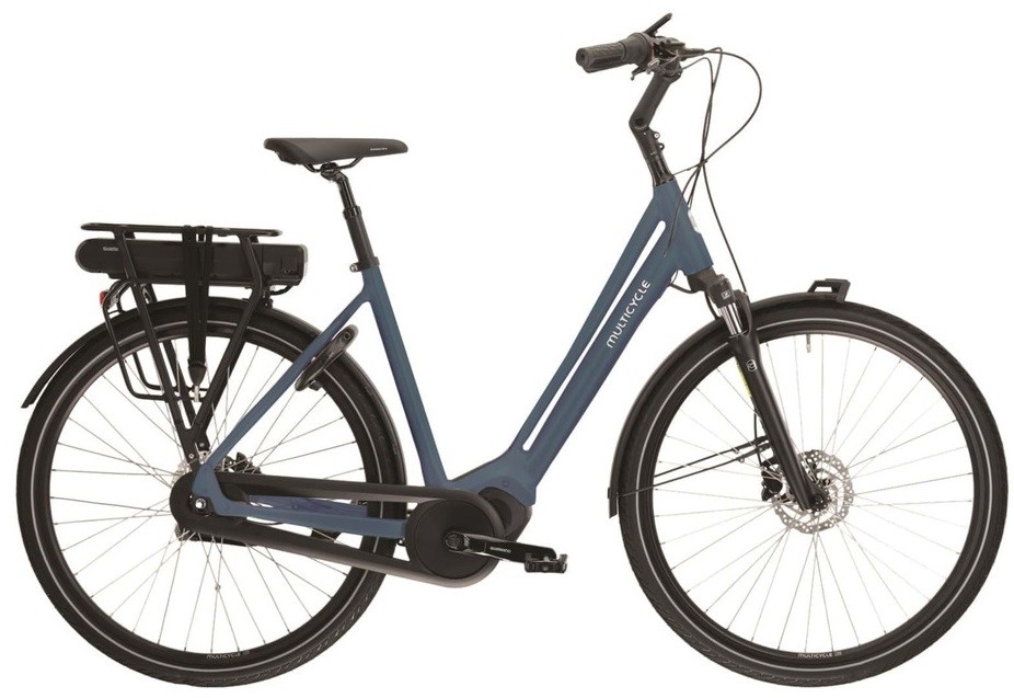 Multicycle Solo EMI - blauw - elektrische damesfiets