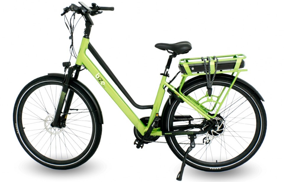 Bizo Bike Rihanna - groen - elektrische damesfiets