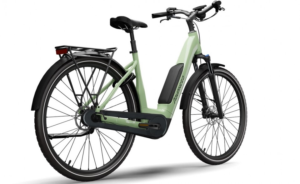 Advanced Tour Plus Wave - basil green - elektrische damesfiets