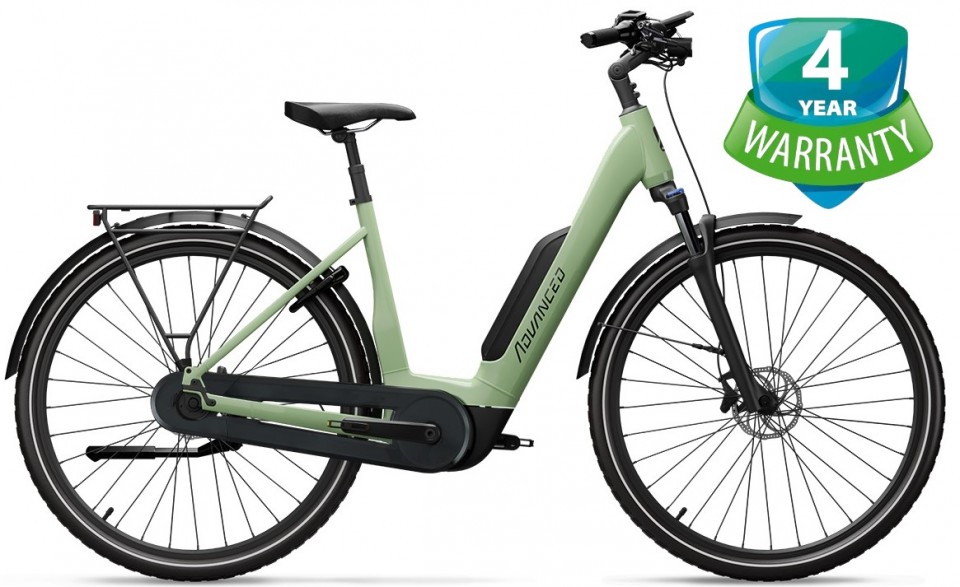 Advanced Tour Plus Wave - basil green - elektrische damesfiets