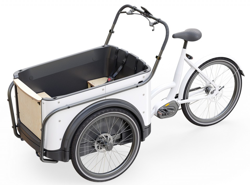 Royal 3W Premium Plus - elektrische driewieler bakfiets