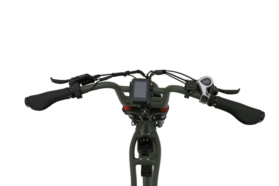 KNAAP BCN - deep green - elektrische fatbike