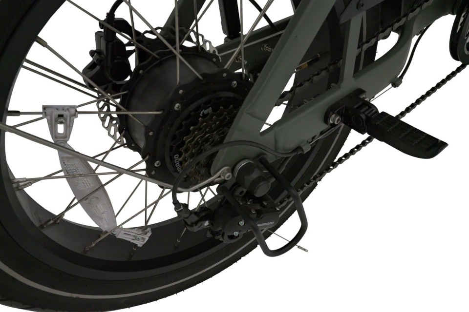 KNAAP BCN - deep green - elektrische fatbike