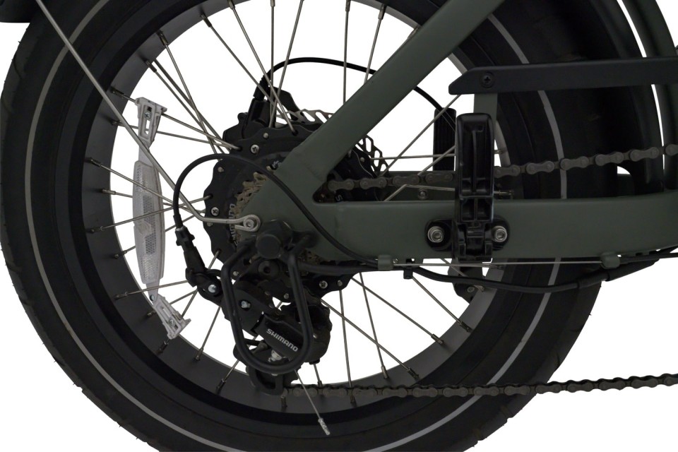 KNAAP BCN - deep green - elektrische fatbike