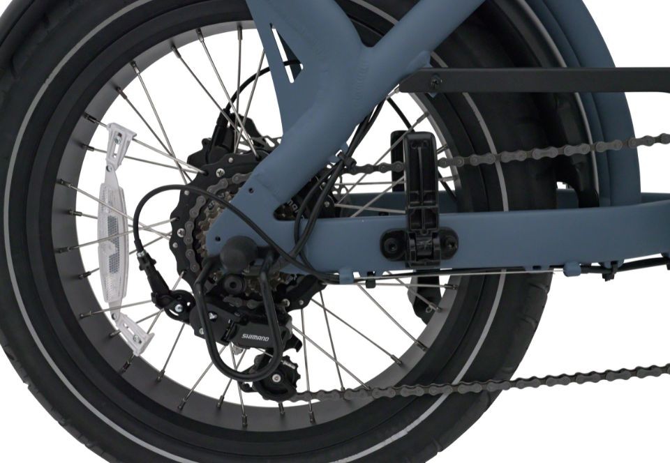 KNAAP AMS X - ice blue - elektrische fatbike