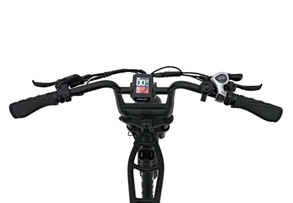 KNAAP AMS X - black - elektrische fatbike