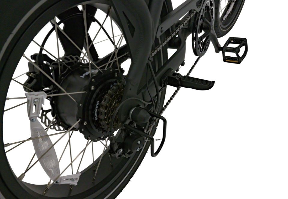 KNAAP AMS X - black - elektrische fatbike