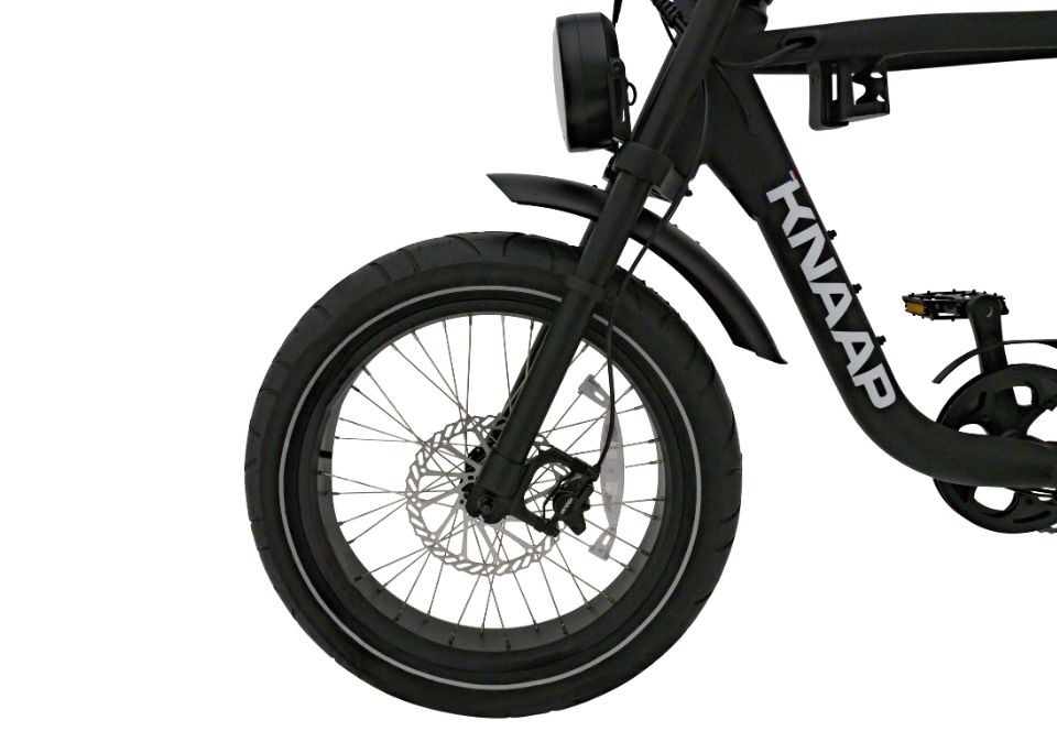 KNAAP AMS X - black - elektrische fatbike