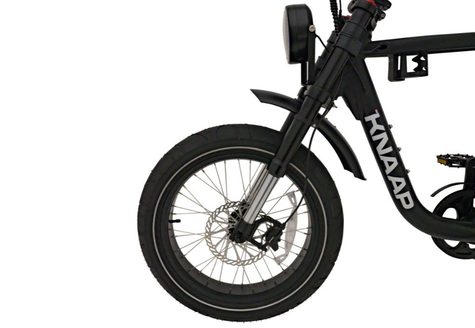 Knaap Bike RTD X - black - elektrische fatbike