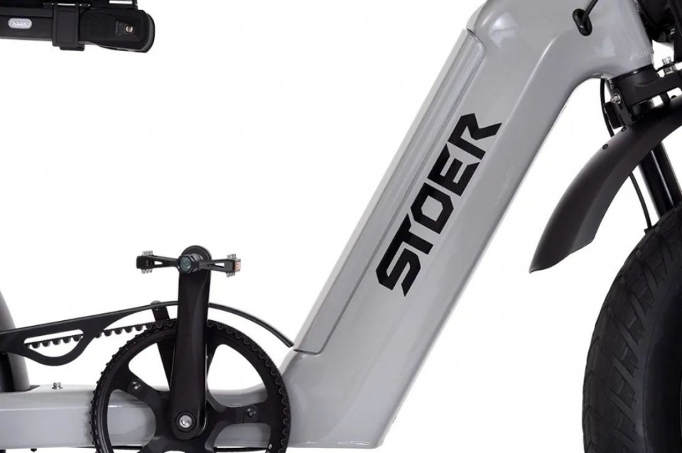 STOER UrbanX - sky blue - elektrische fatbike