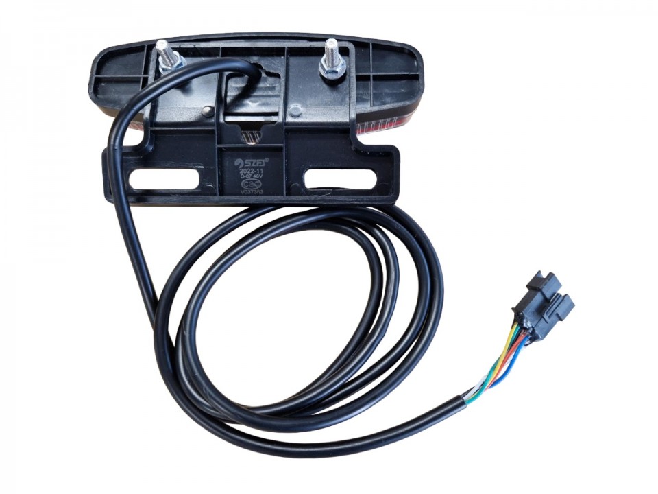 (224A2b) Achterlamp met knipperlicht Coswheel Fatbike