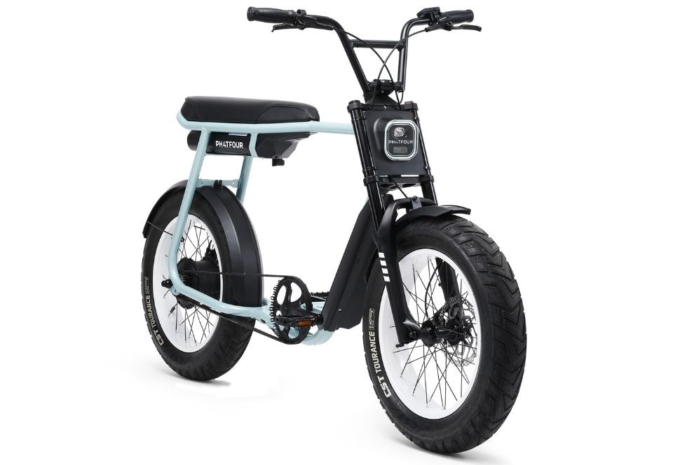 Phatfour FLX+ - emerald blue - elektrische fatbike