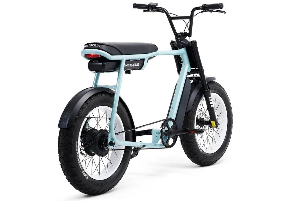 Phatfour FLX+ - emerald blue - elektrische fatbike