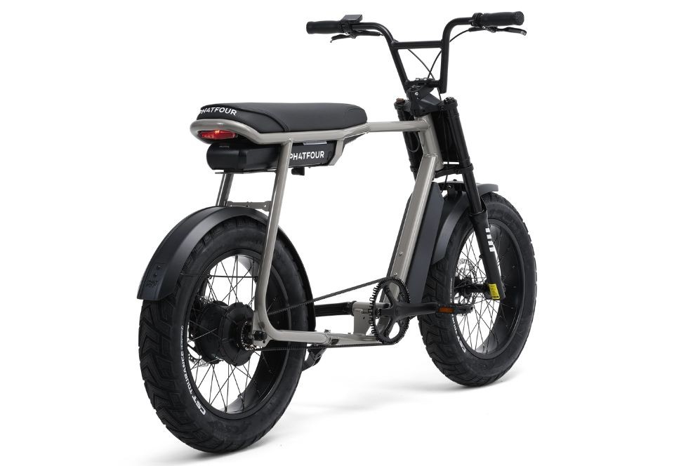 Phatfour FLX+ - mouse grey - elektrische fatbike