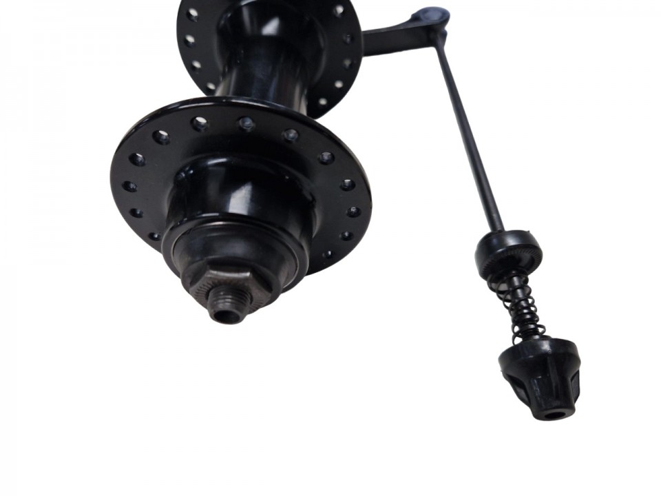 (225A5c) Voorwielnaaf met asbout Coswheel Fatbike