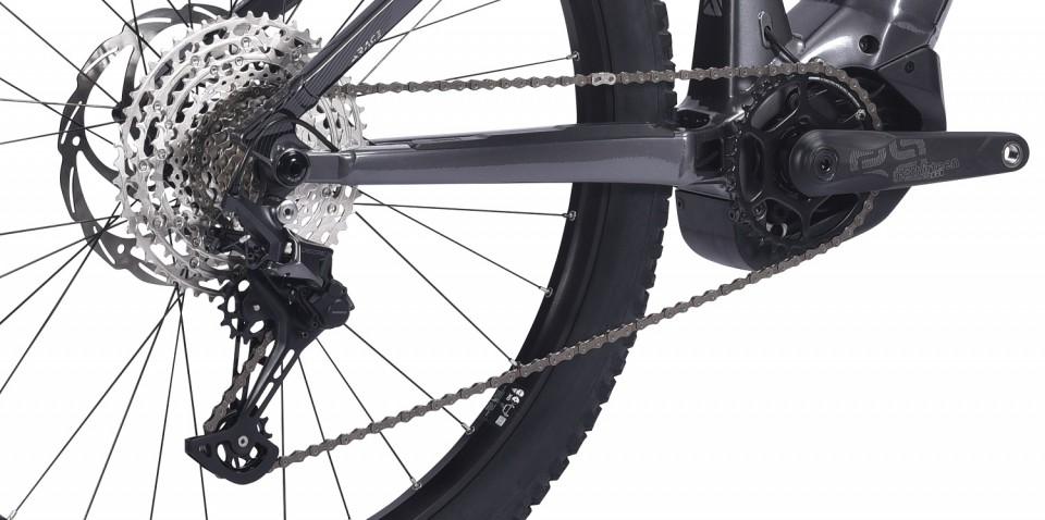 Sunn Rage - grijs - elektrische mountainbike