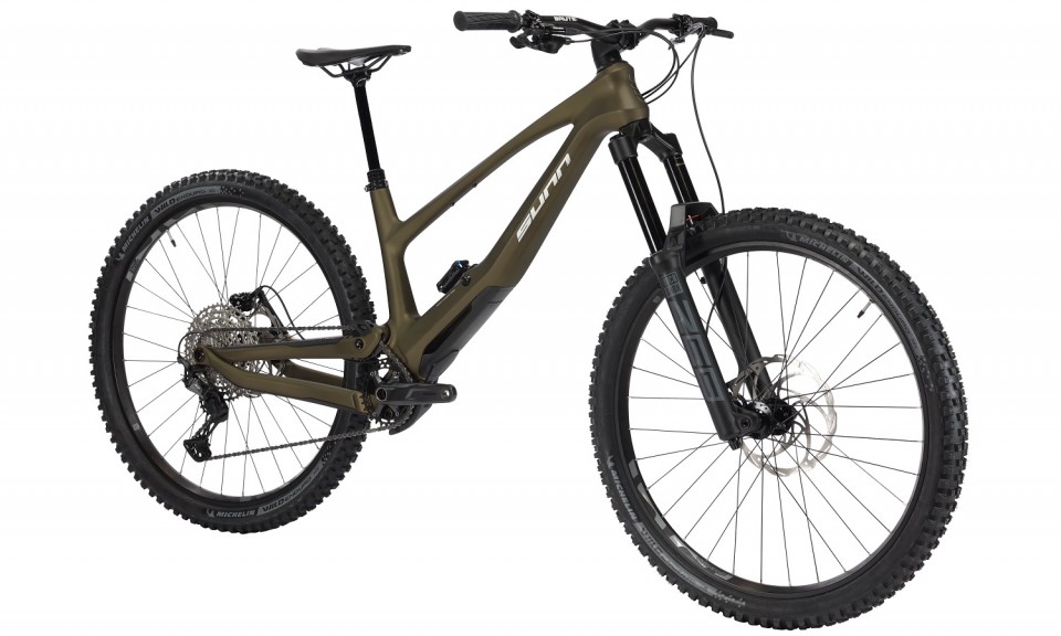 Sunn Radical S1 - groen - full suspension mountainbike