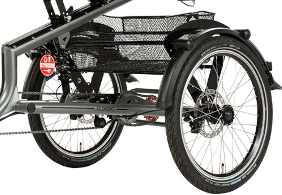 Pfautec Scoobo - grijs - elektrische driewieler