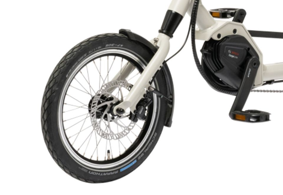 Pfautec Scoobo+ - zijdegrijs - elektrische driewieler