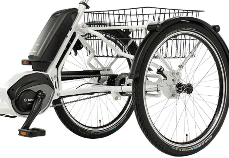 Pfautec Combo - wit - elektrische driewieler