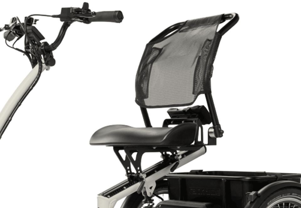 Pfautec Tibo+ - zijdegrijs - elektrische vierwieler