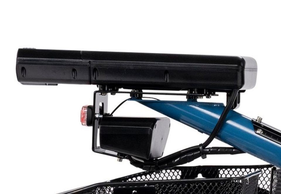 Pfautec Scootertrike FM - azuurblauw - elektrische driewieler