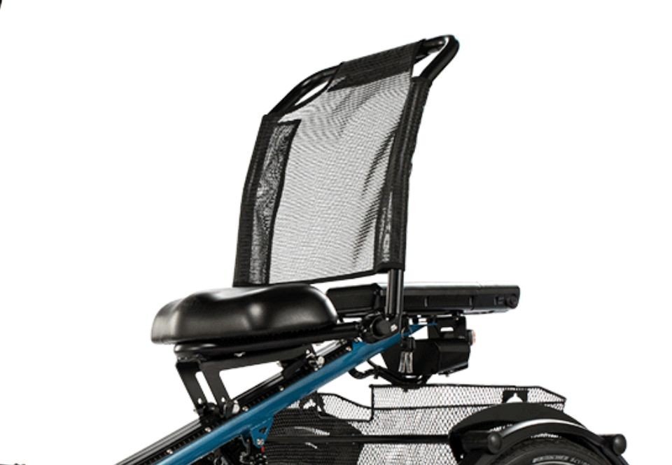 Pfautec Scootertrike FM - azuurblauw - elektrische driewieler