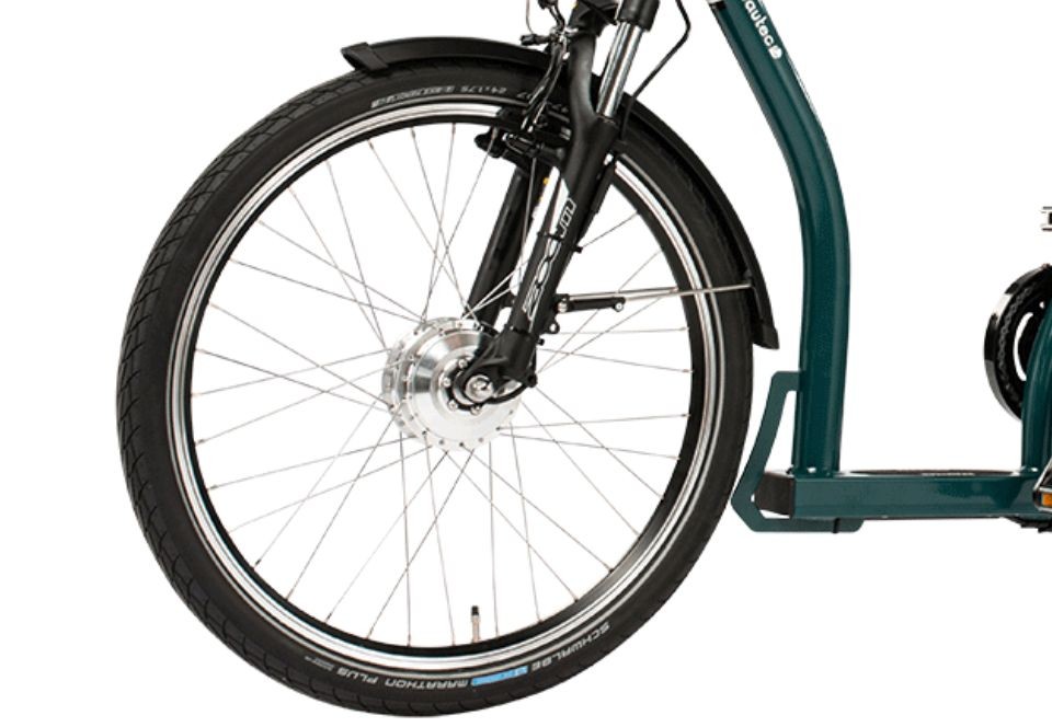 Pfautec Ally FM - groen - elektrische driewieler