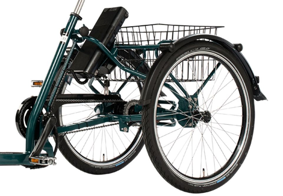 Pfautec Ally FM - groen - elektrische driewieler