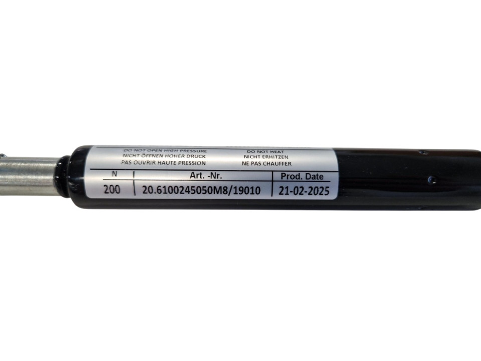 Gasveer bakfiets 305mm 200N (81-3-c)