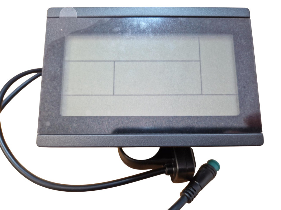 Display kt-lcd3u ebike 24V 36V 48V intelligente zwart (52-4-c)