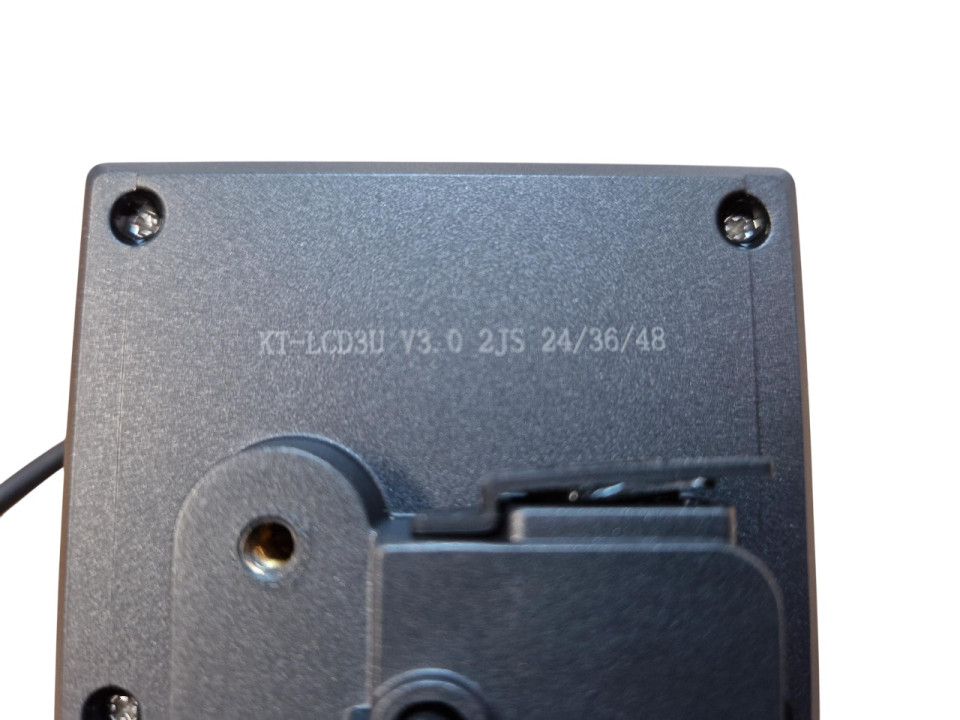 Display kt-lcd3u ebike 24V 36V 48V intelligente zwart (52-4-c)