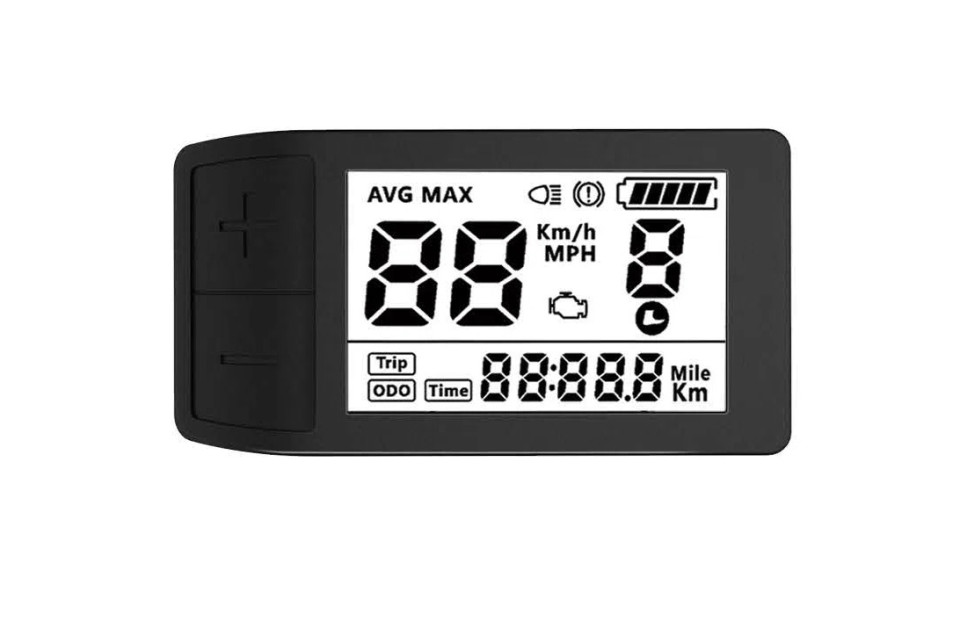 Display Intelligent 500S LCD (24-36-48 volt) (52-2-e)