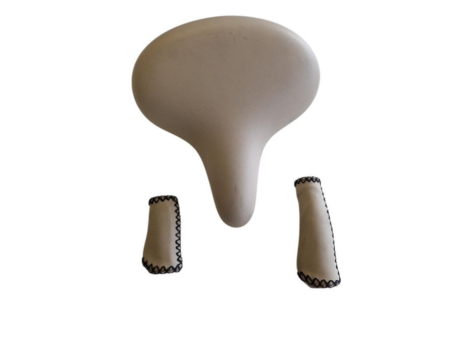 Zadel Selle Royal met handvatten Beige (95-5-a)