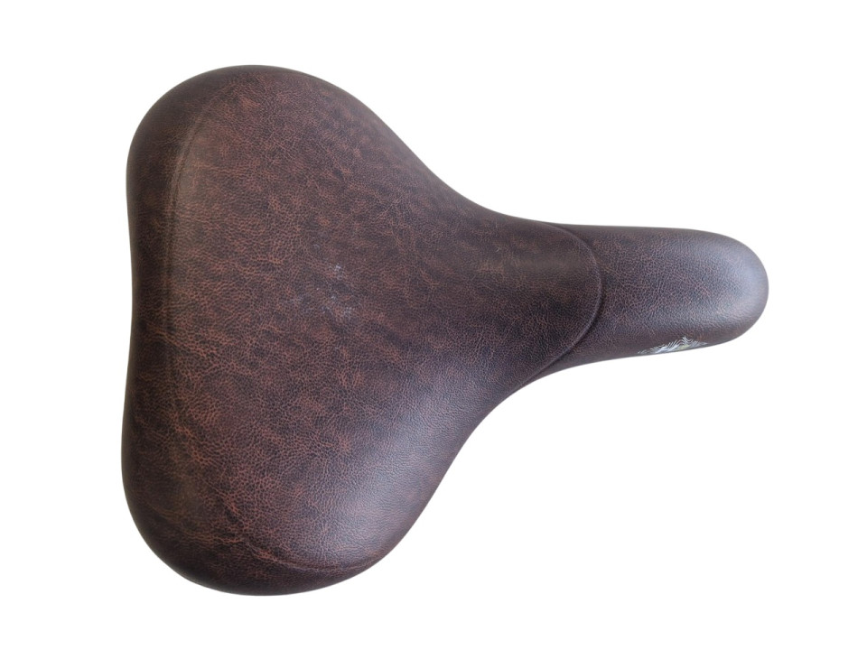 Zadel Breed Bruin met handgreep (85-3-f)