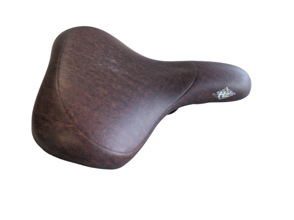Zadel Breed Bruin met handgreep (85-3-f)